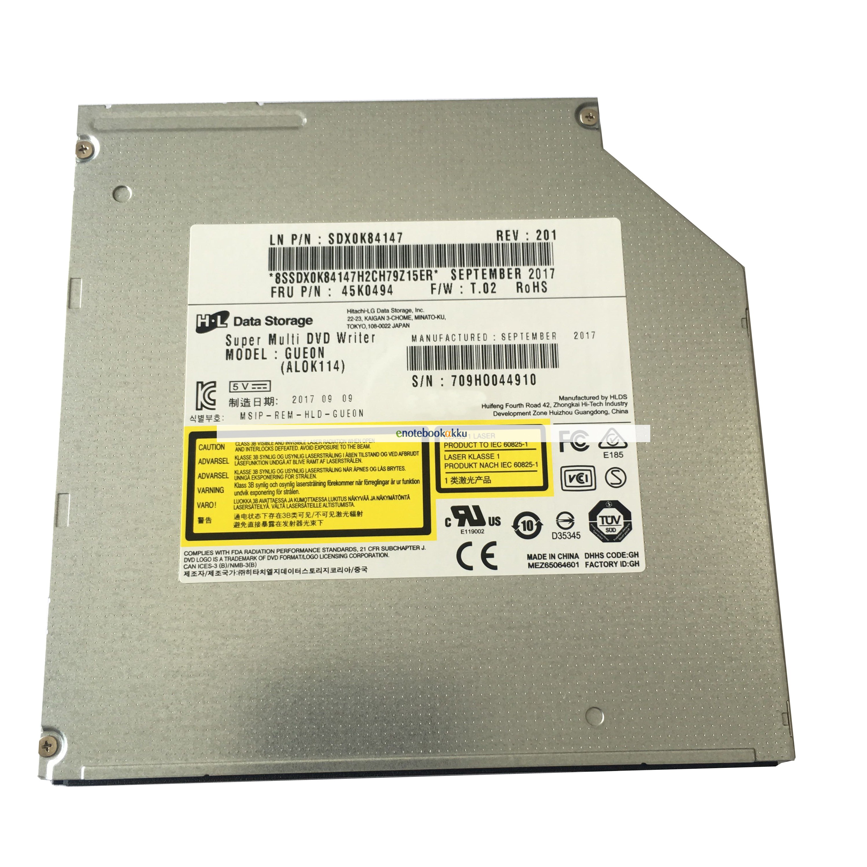 acer aspire v17 nitro vn7-792g dvd-laufwerke